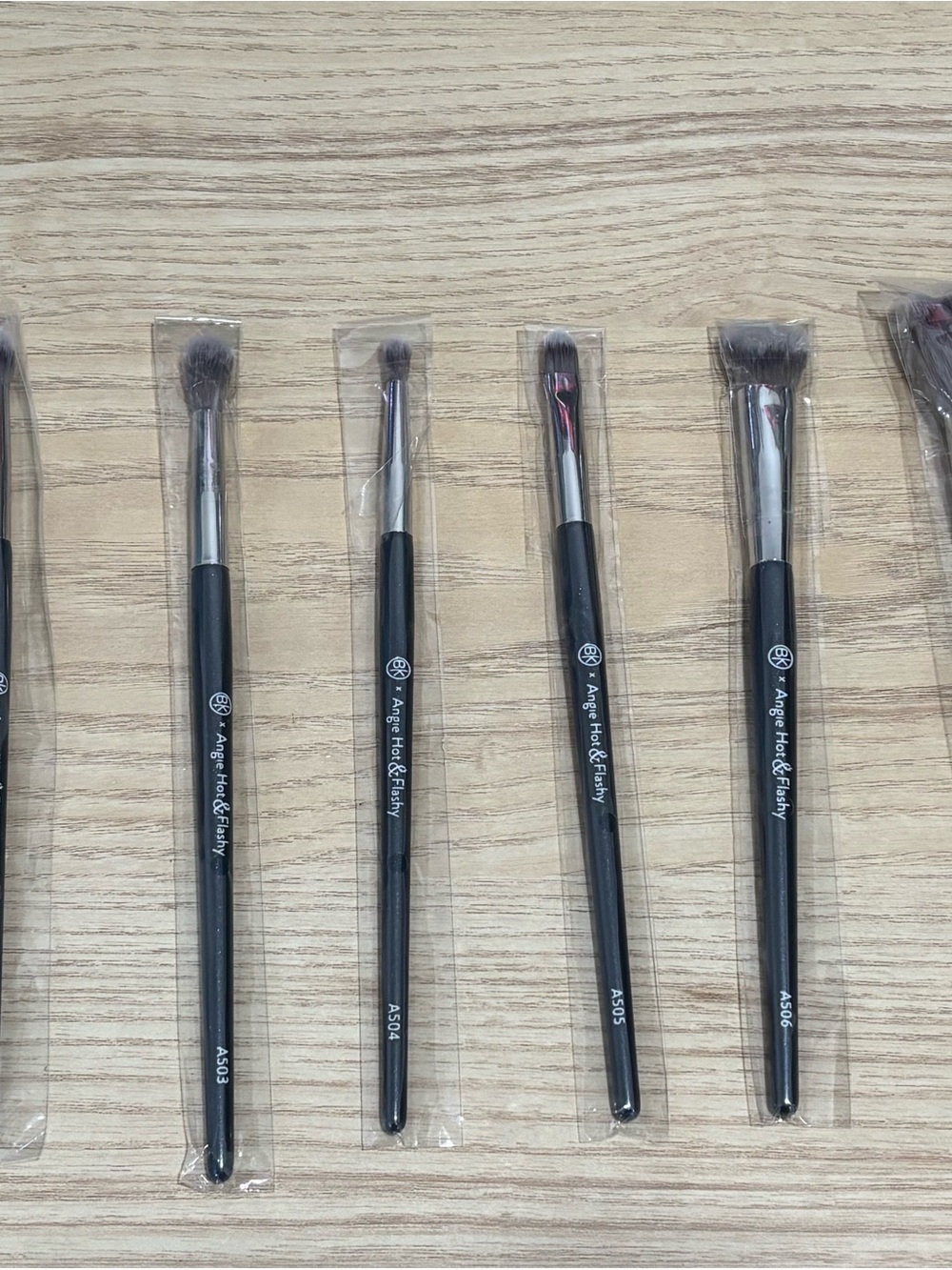 bk beauty 7pc makeup brush set